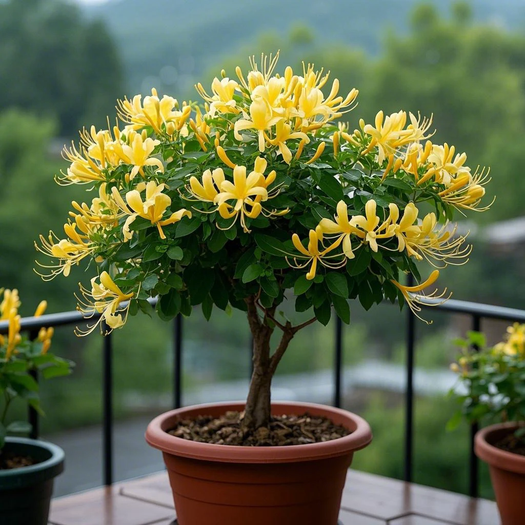 四季开花金银花树苗浓香型可爬藤可食用植物庭院阳台种植新手好养