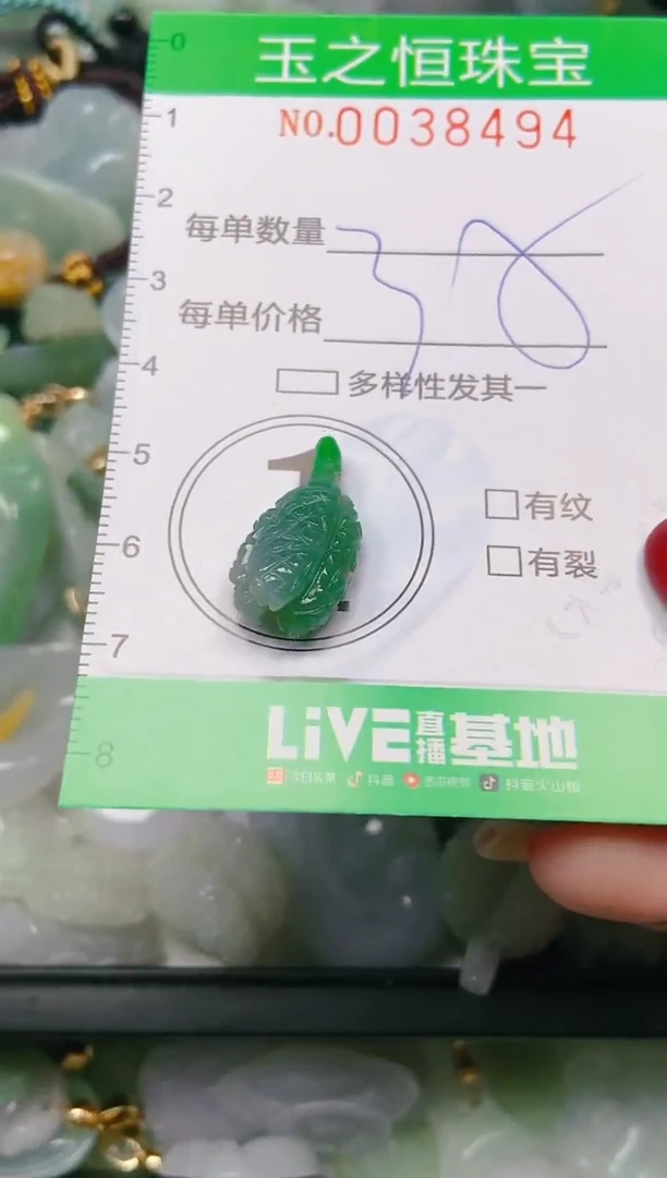 【闪购商品】翡翠颈饰未镶嵌闪购0038494