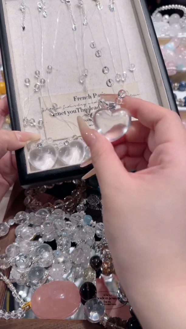 项链未镶嵌水晶多样性发一