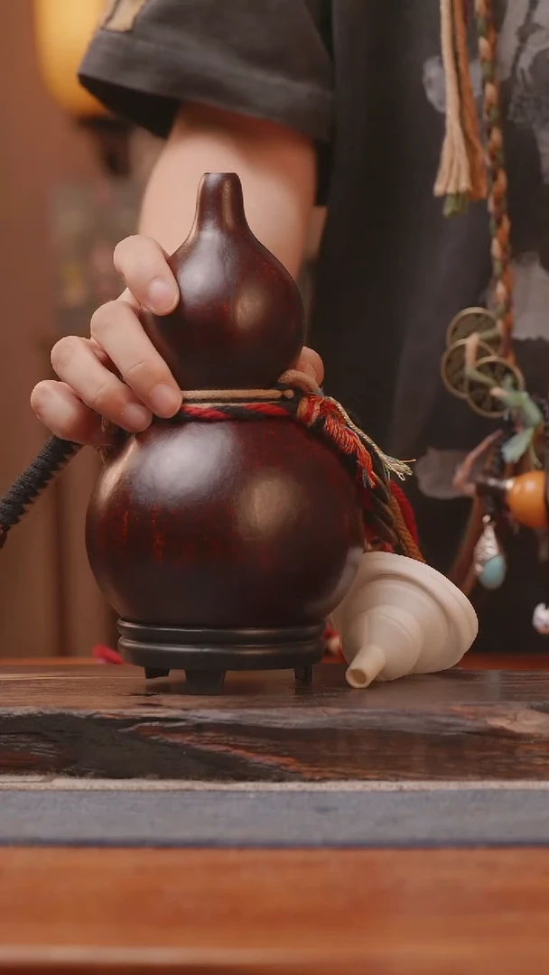 1480号精品大漆葫芦防腐防渗装水茶酒
