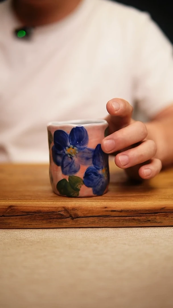 @@陶园瓷舍@@纯手工手绘@高温釉下彩