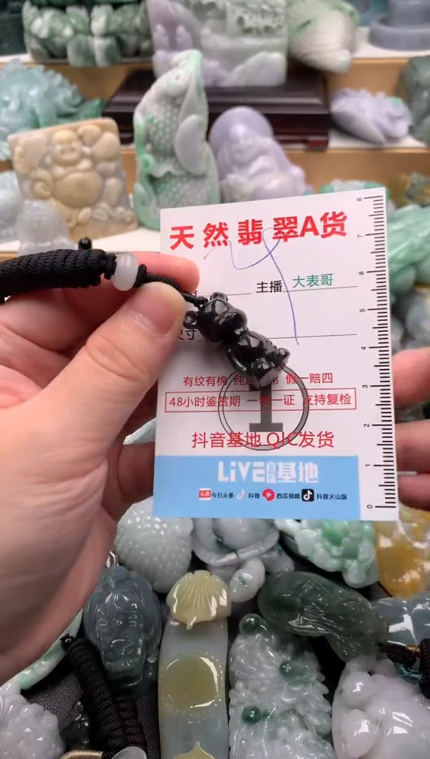 吊坠(不含链)未镶嵌翡翠1