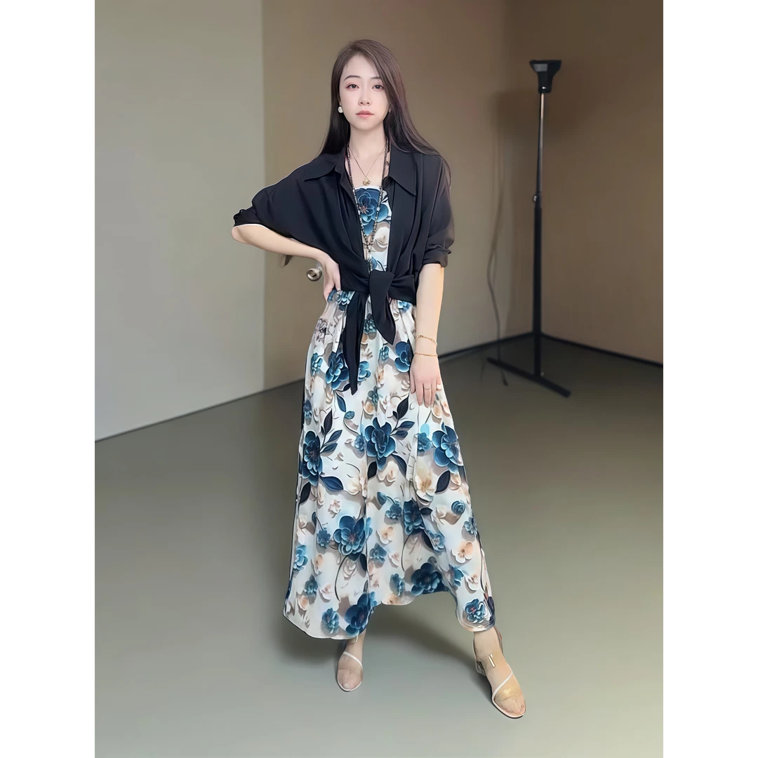 长袖时尚休闲设计师气质轻奢女士衬衫1054