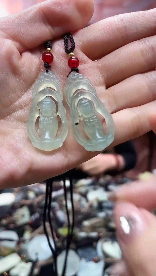未镶嵌岫玉吊坠·多样性发货 拍一发一