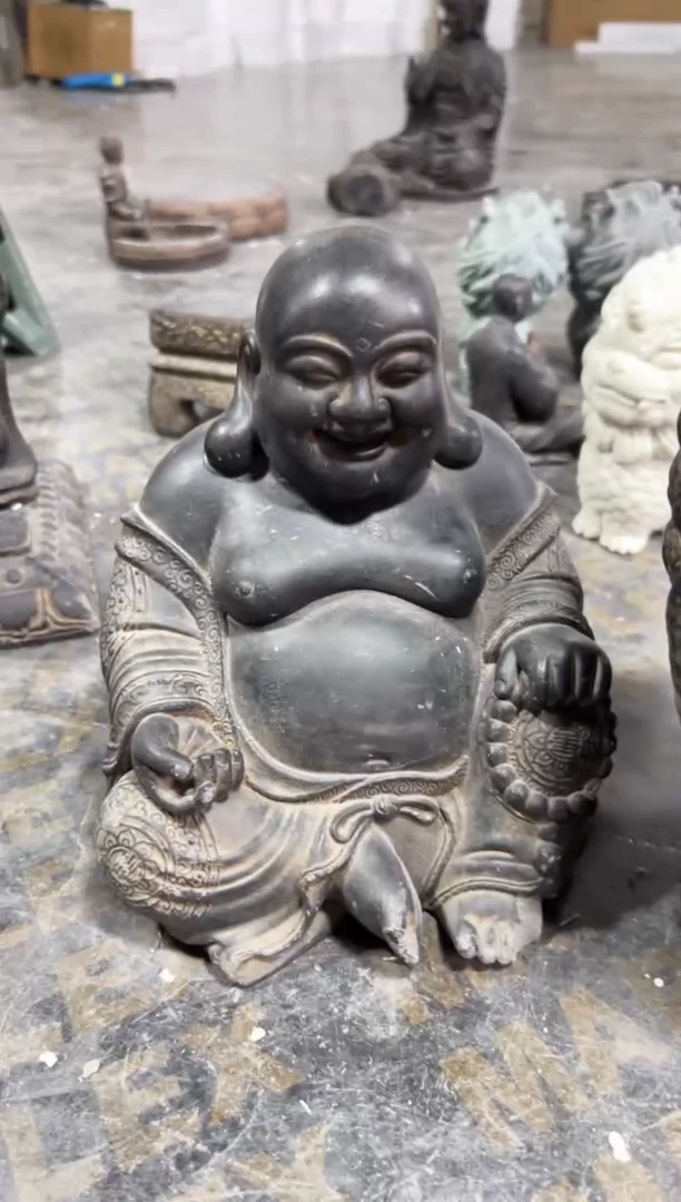 陶土【火山泥】大肚佛