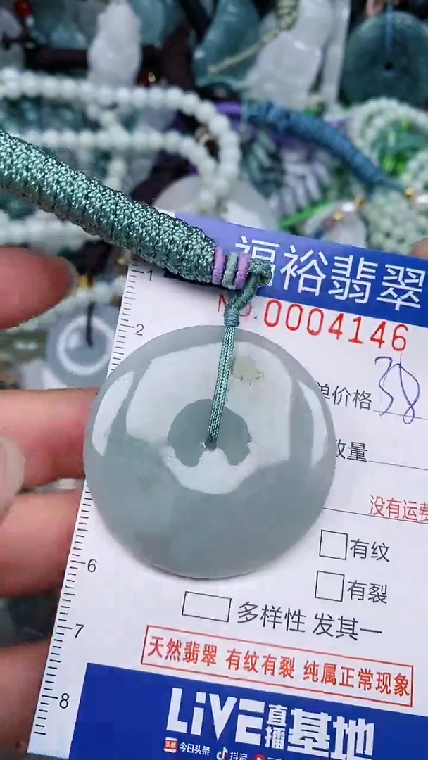 翡翠未镶嵌颈饰...0004146