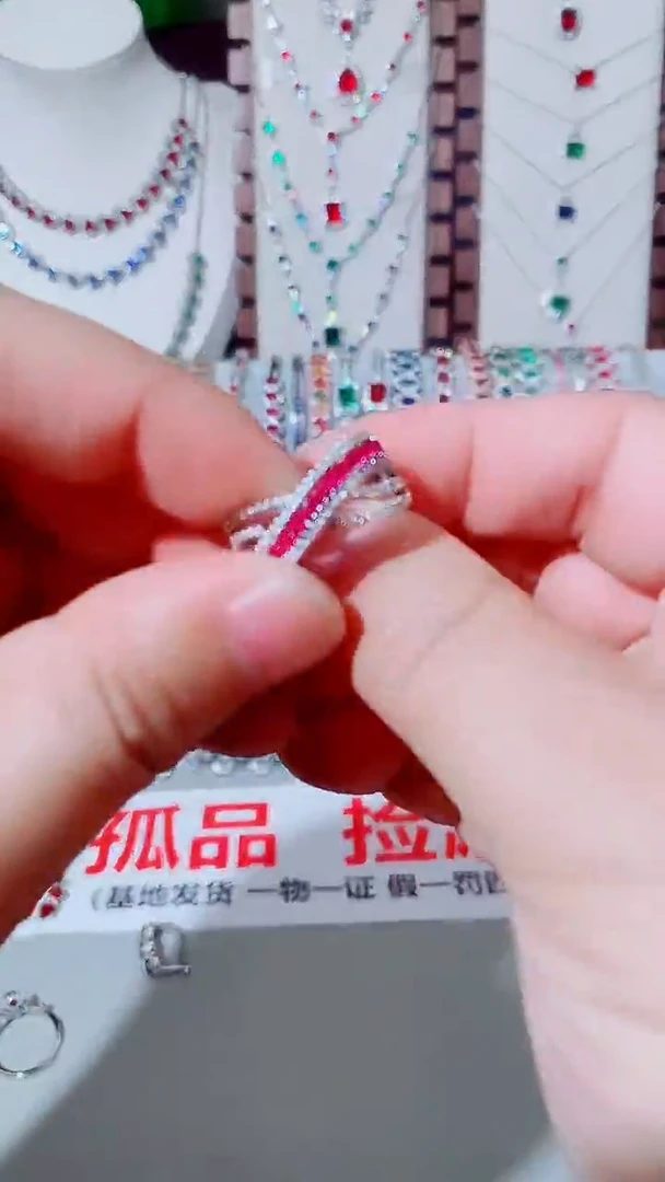 未镶嵌戒指红宝石红宝石x戒指