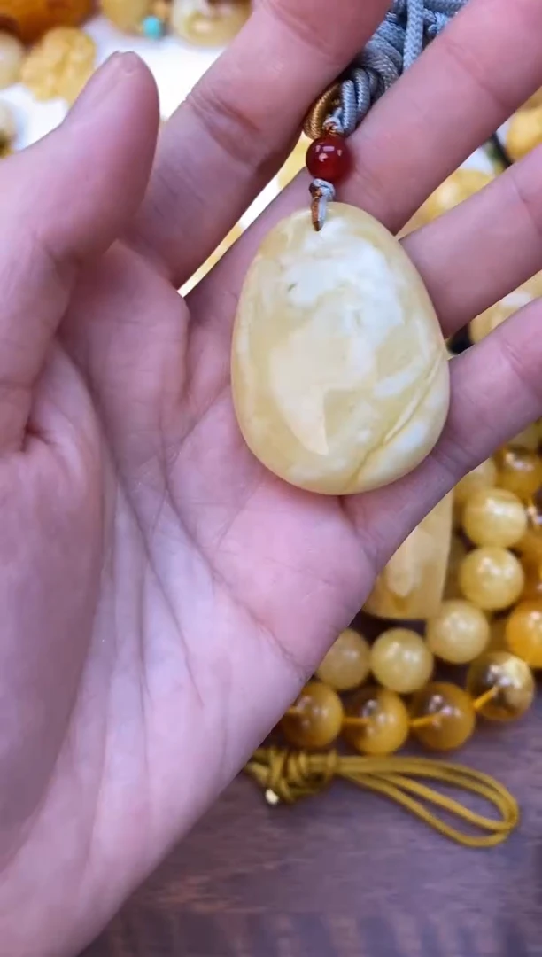 裸石琥珀未镶嵌天然琥珀蜜蜡