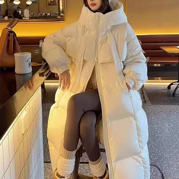 【宠粉浮力】连帽女韩版冬季新款大被子加厚宽松外套A67881