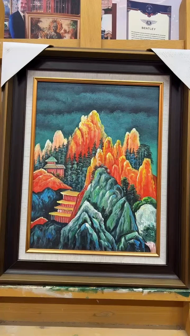 油画曹雪岩/精品油画/30x40平尺