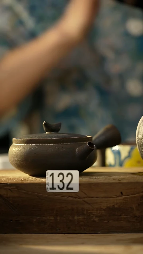 【闪购商品】瓷片古拙黑韵 黑侧把