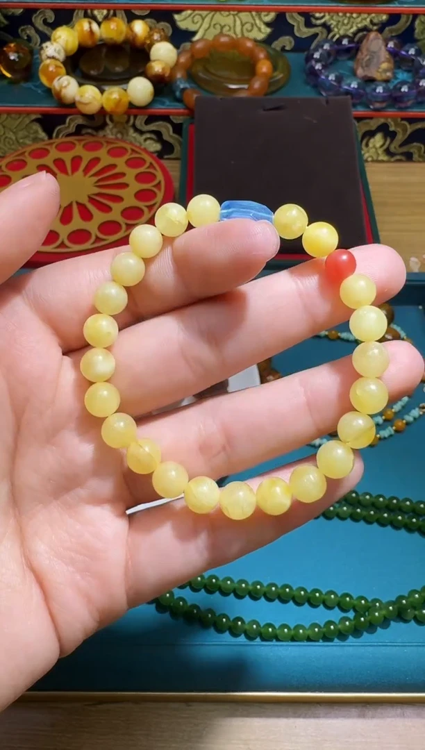 手链琥珀未镶嵌多样性发一件 315