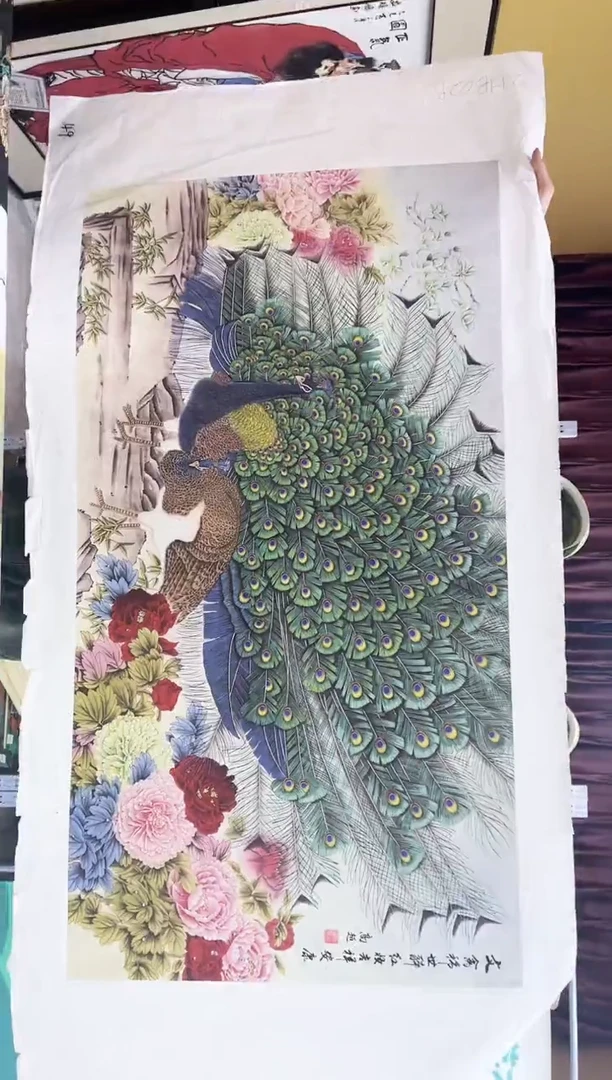 国画九霄甄选国画作品zhb029
