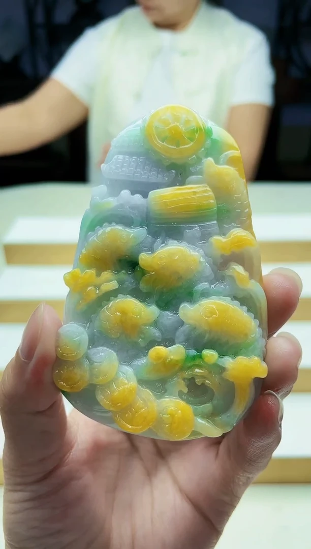 未镶嵌定制翡翠毛货09140146