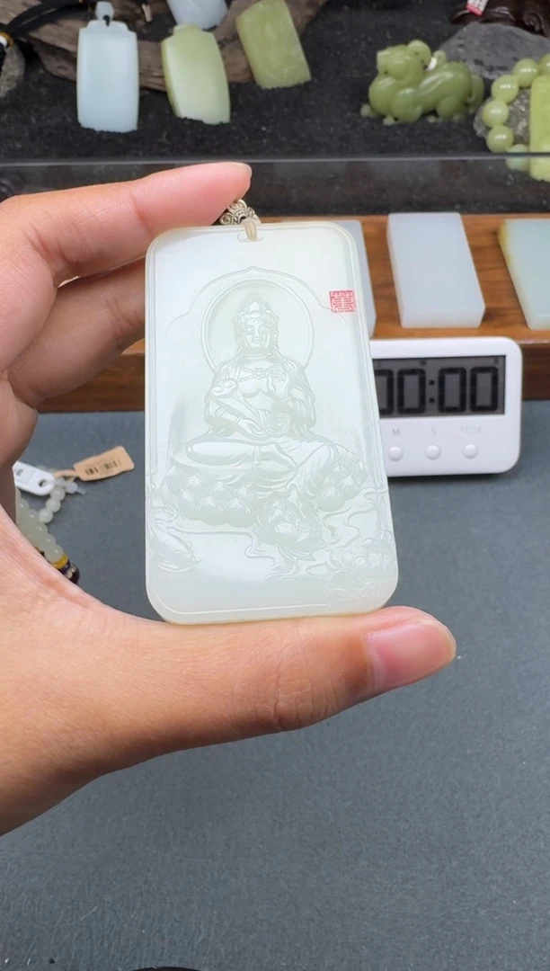 颈饰未镶嵌和田玉1