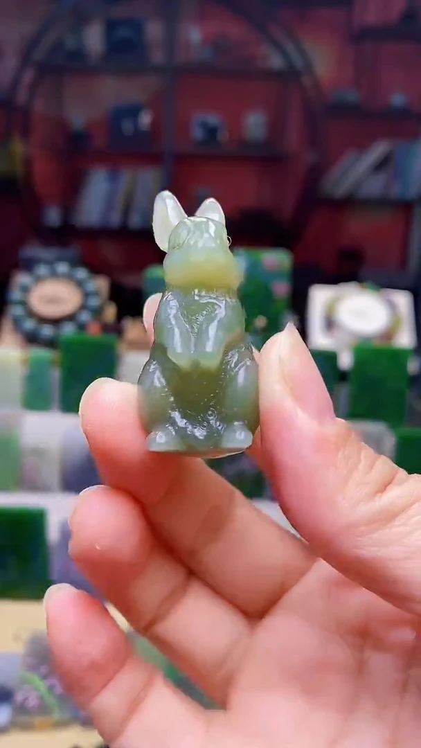 和田玉未镶嵌挂件160