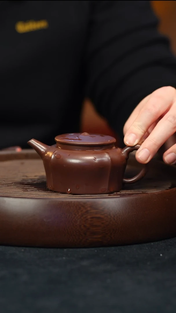 【闪购商品】紫砂茶壶紫泥 筋纹 JF