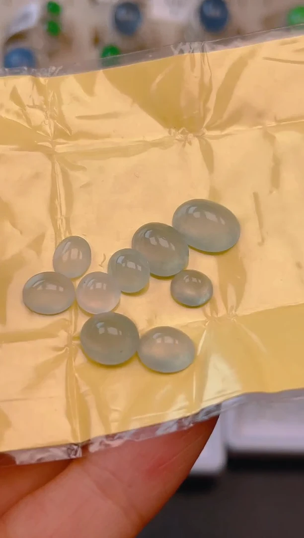 未镶嵌定制翡翠天然翡翠蛋面37