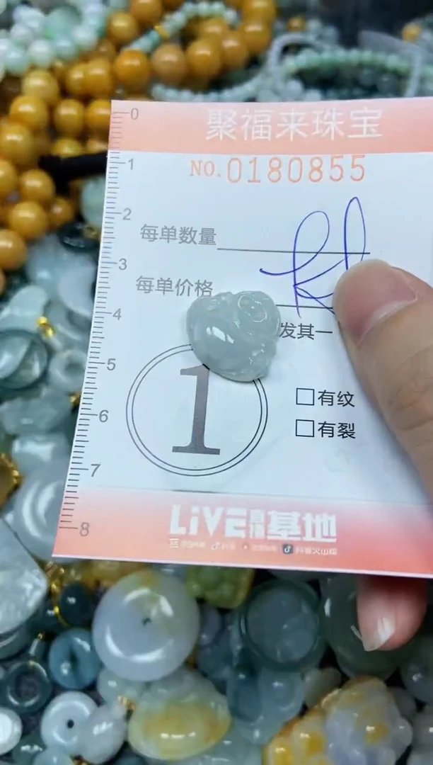 翡翠未镶嵌颈饰闪购0180855