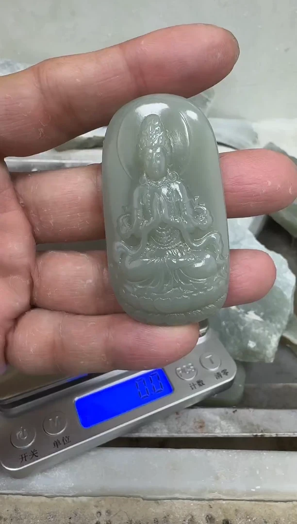 颈饰未镶嵌和田玉7