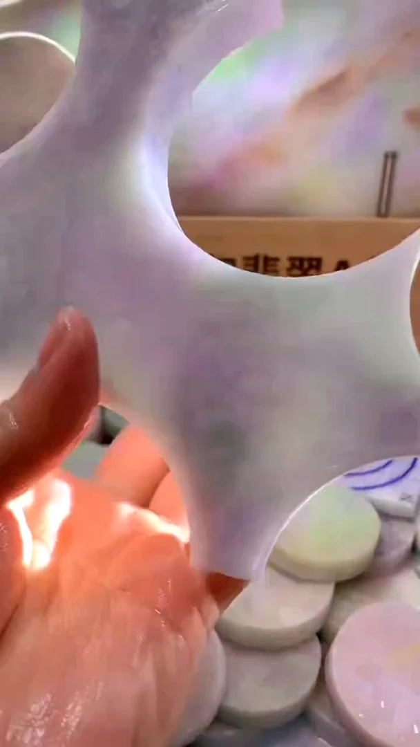 翡翠裸石翡翠散珠裸石天然缅甸翡翠A货528