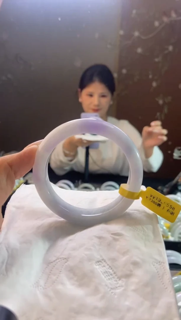 未镶嵌手镯翡翠圈口x55-56