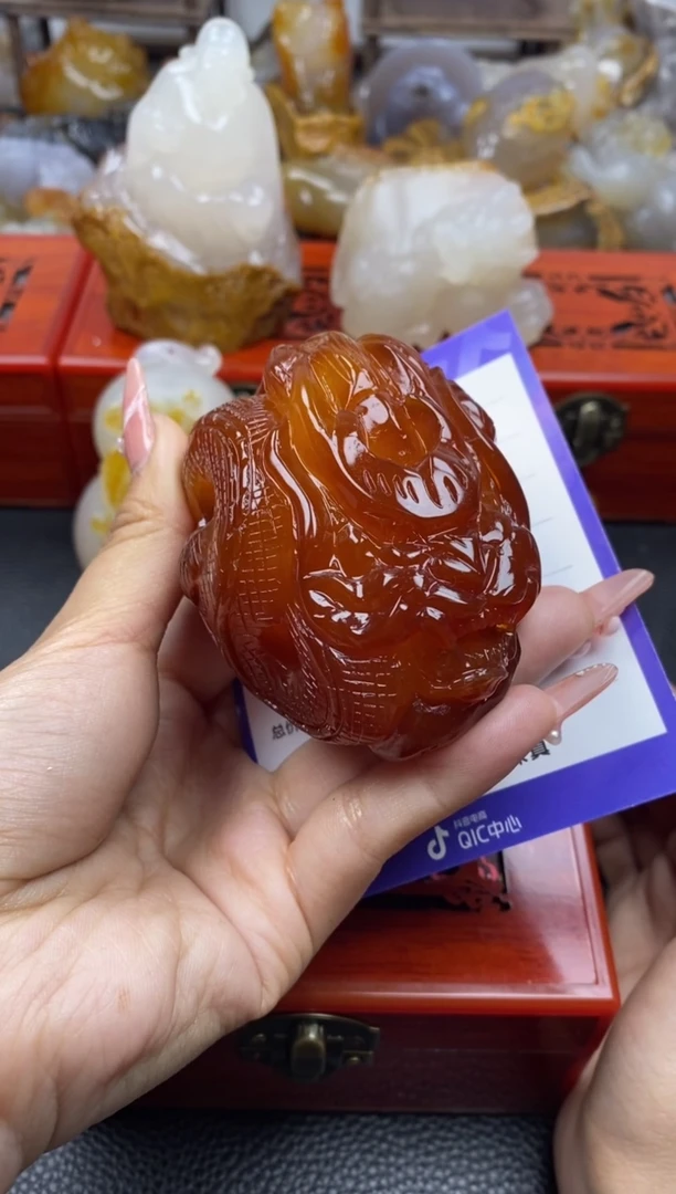 【闪购商品】玛瑙/玉髓手把未镶嵌00