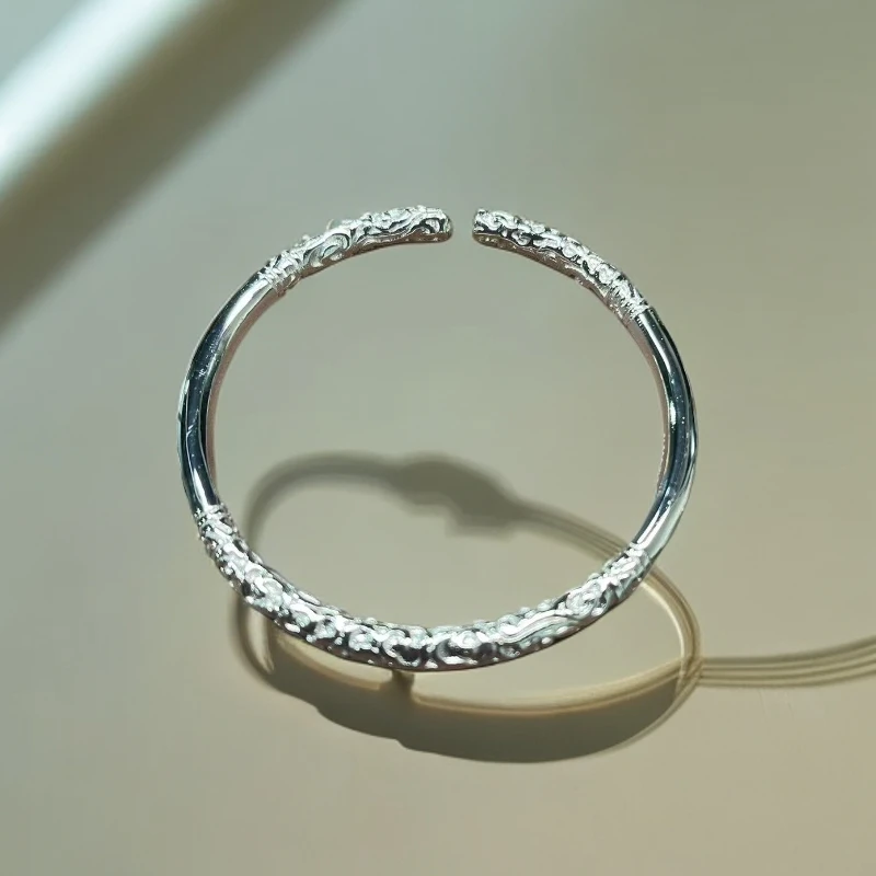 实心精品  银饰品金箍棒手环36g（无礼盒)058