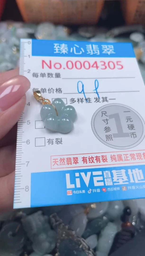 颈饰未镶嵌翡翠4305