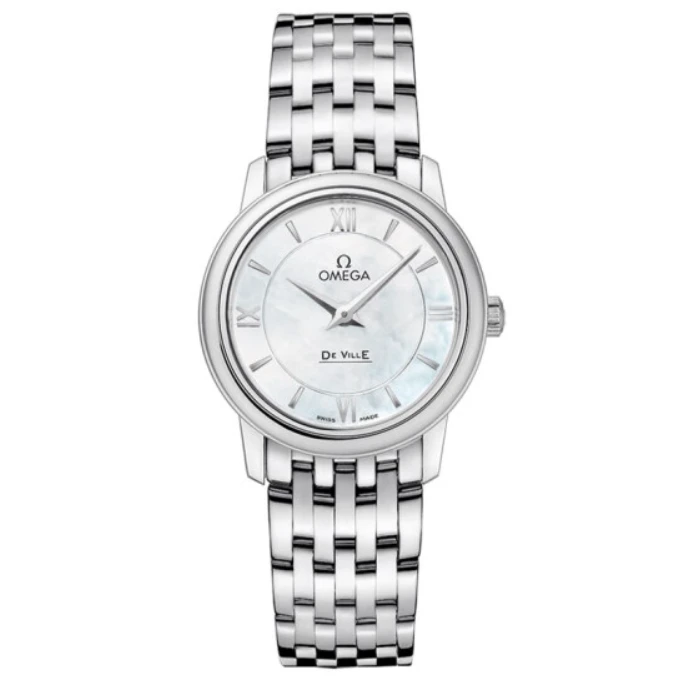 99新 Omega/欧米茄  27mm 碟飞 精钢 石英腕表女款单表原盒