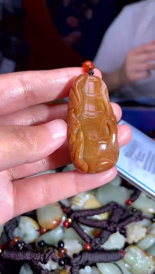 和田玉未镶嵌挂件1