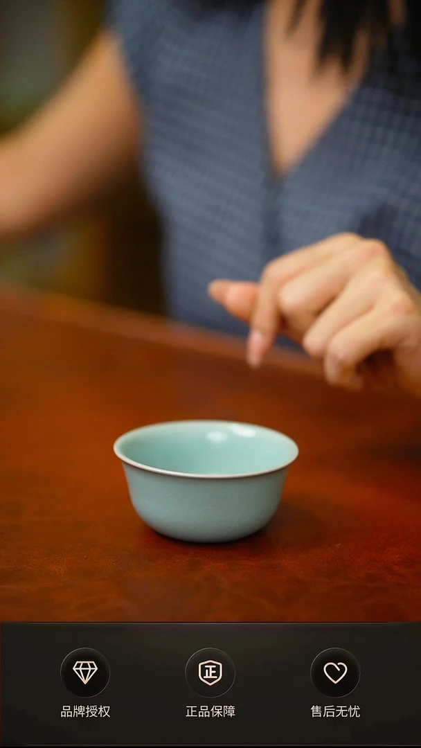 仿古新品鸡缸杯 简匠 不完美简装