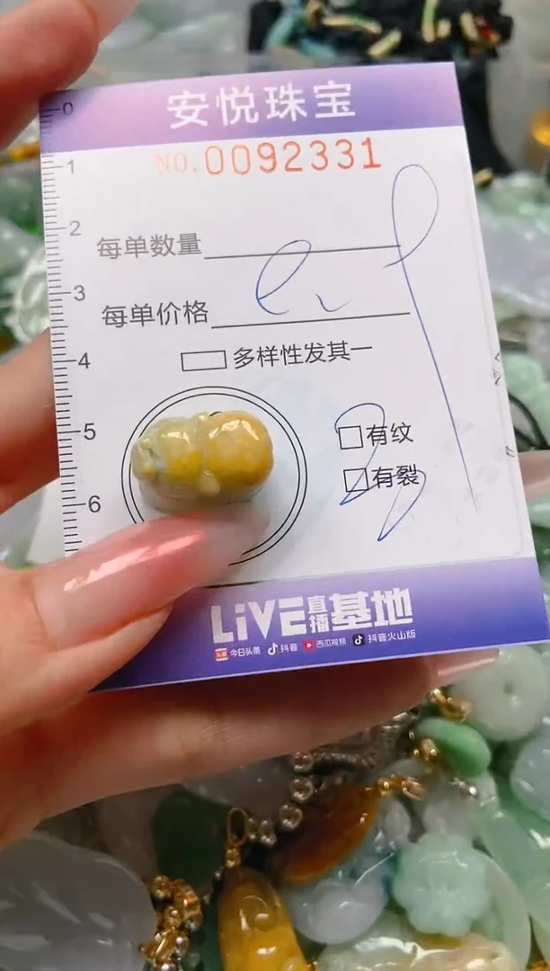 【闪购商品】翡翠颈饰未镶嵌闪购0092331