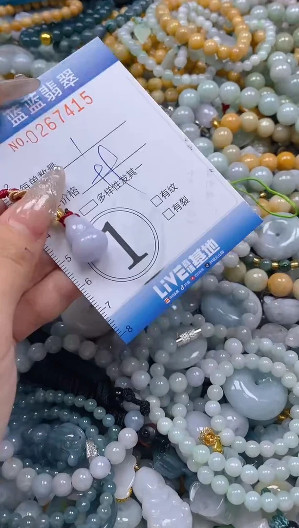 翡翠未镶嵌颈饰闪购0267415