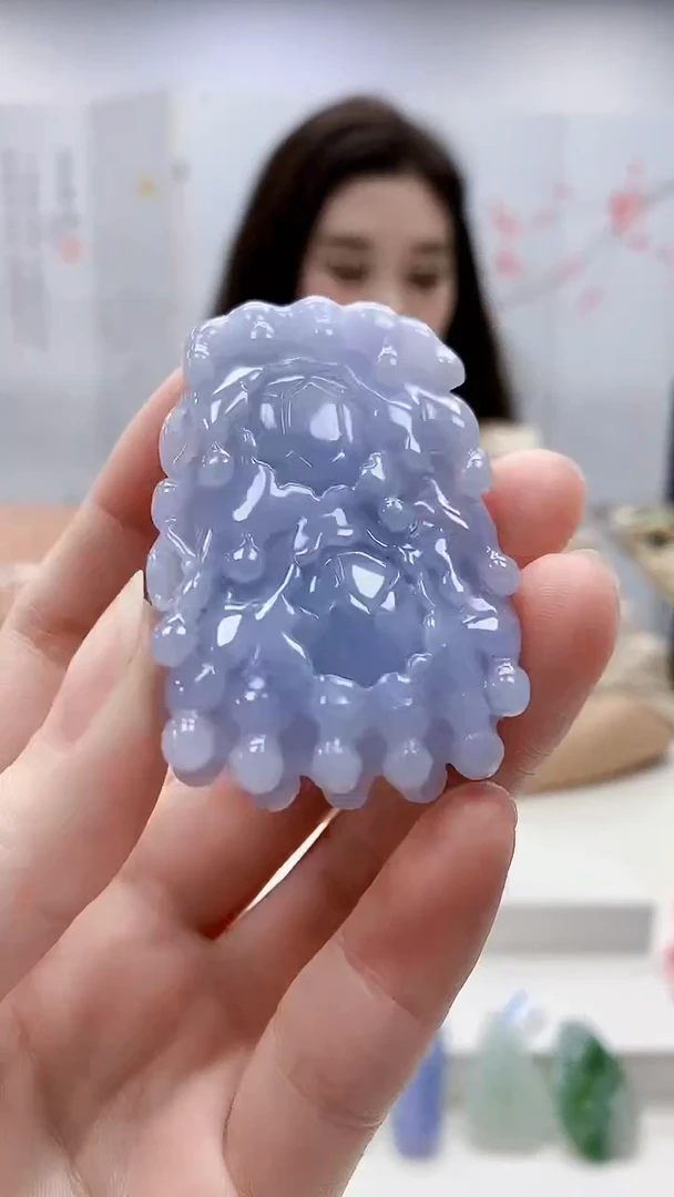 未镶嵌定制翡翠4829ry-毛货挂件92