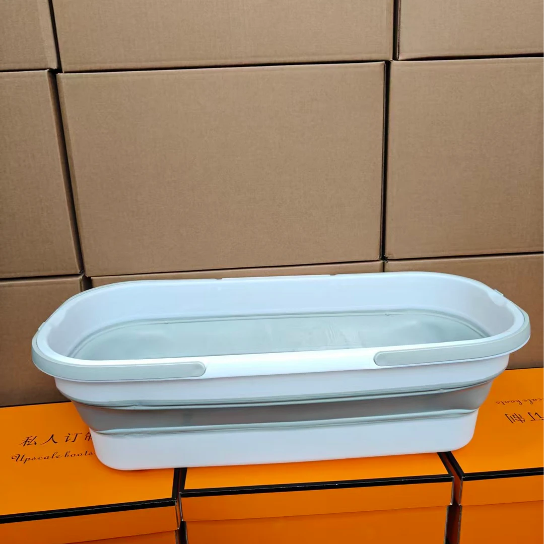 洗车带轮大容量便携式防摔加大款防锈水桶可折叠家用