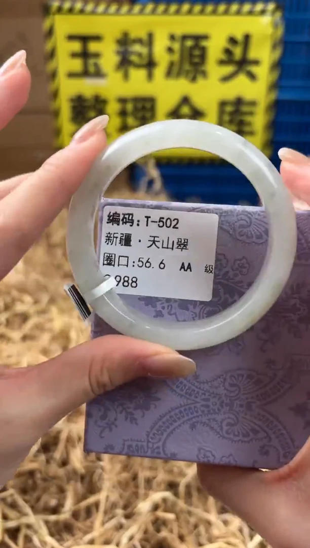 未镶嵌手镯石英质玉T-502