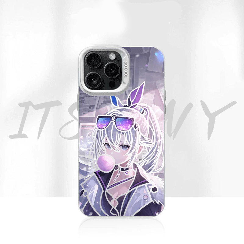 崩铁银狼手机壳防指纹爆款二次元动漫苹果华为荣耀小米一加ins风