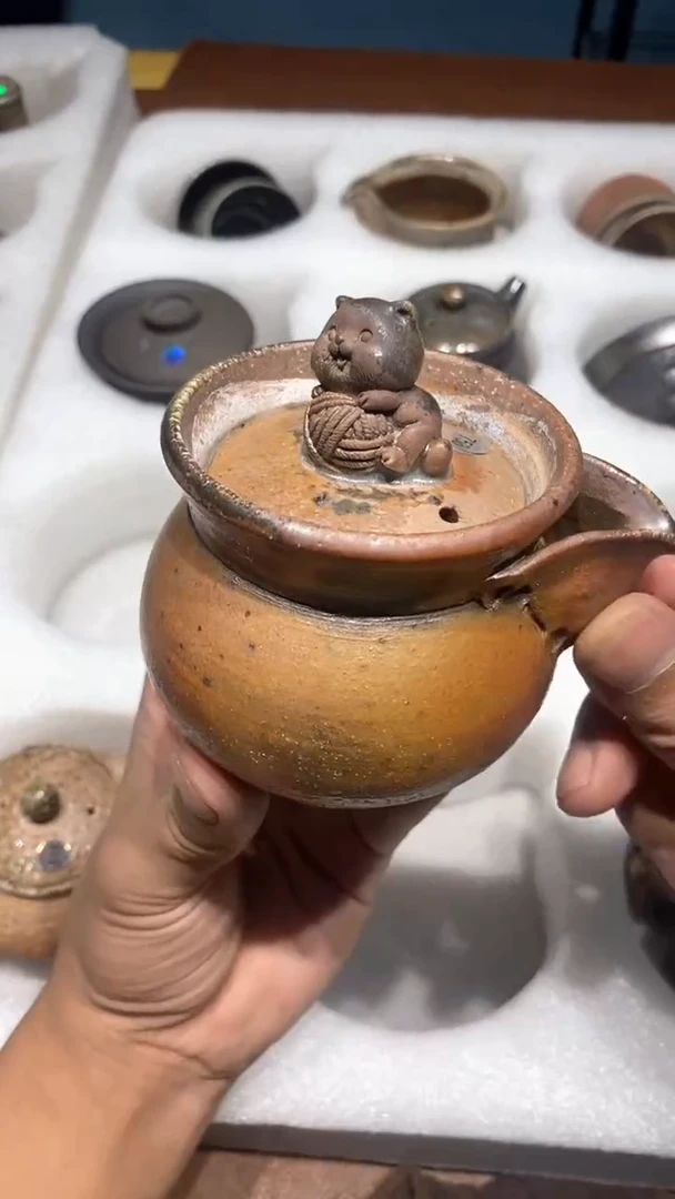 奢瓷/瑞寅柴烧茶器（宝瓶）357