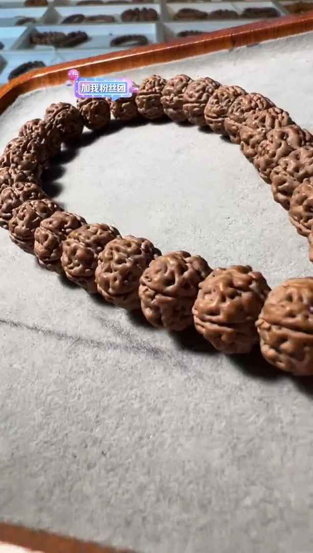 金刚菩提手串老树王手持+配饰+礼盒