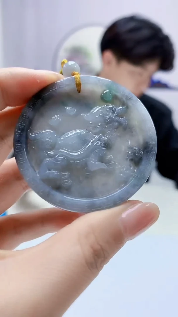 翡翠未镶嵌颈饰5145ms-jj挂件192