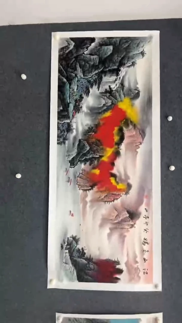 国画11.8-XX-张亭山-小六尺-8