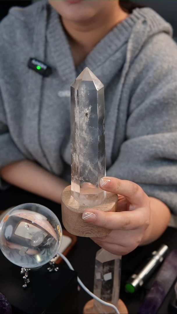 【闪购商品】水晶柱未镶嵌280蓝针柱子