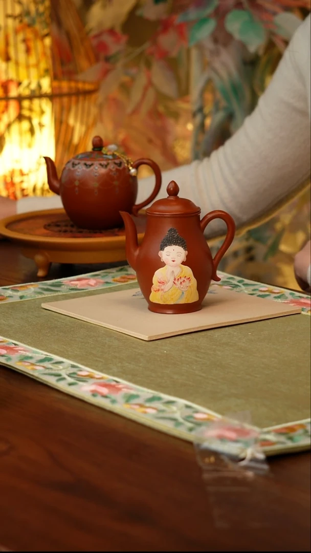 十****馆宜兴紫砂原矿手工壶