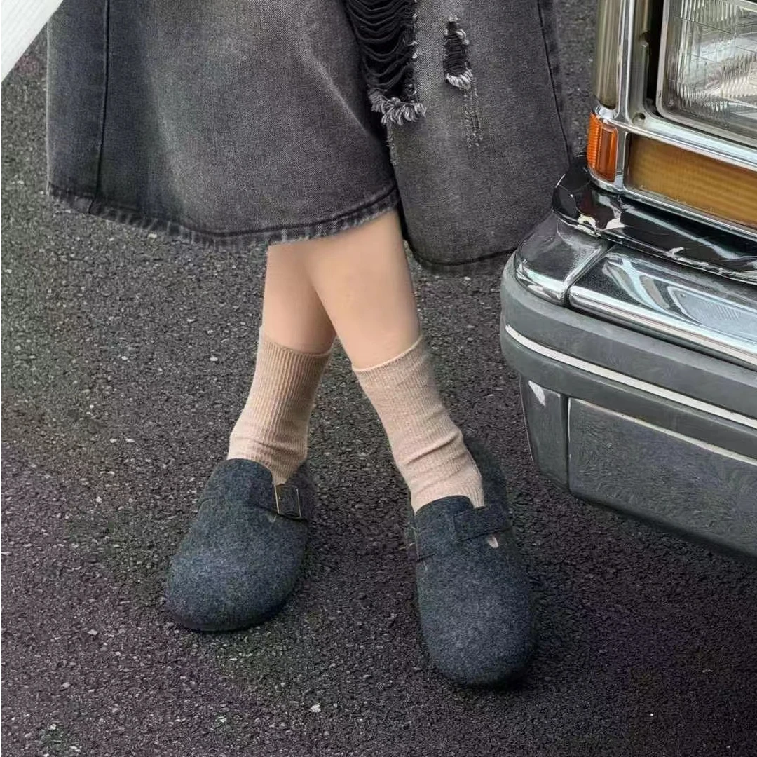 FUJIA STYLE新款气质休闲韩版简约平底时尚休闲鞋008-36