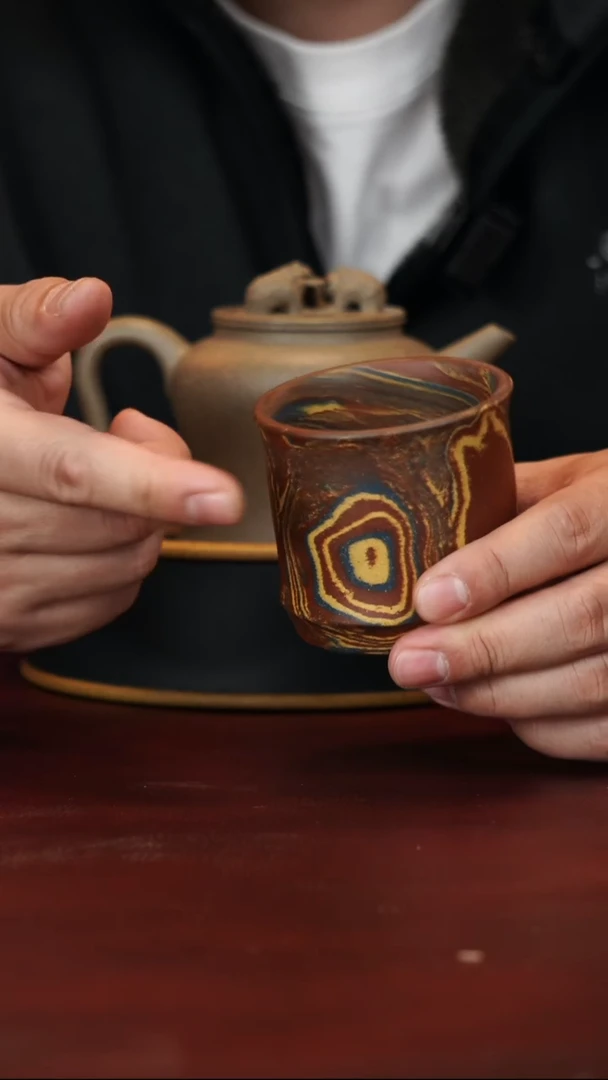 茶壶紫砂原矿高端紫砂--杯子