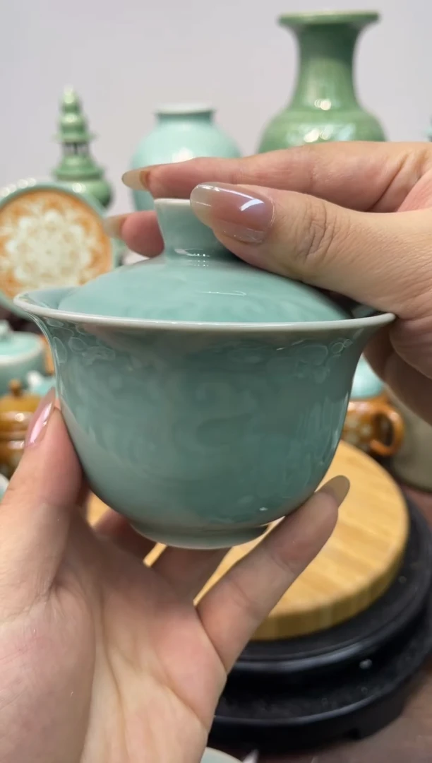 特价福利 微瑕 慧仙青瓷