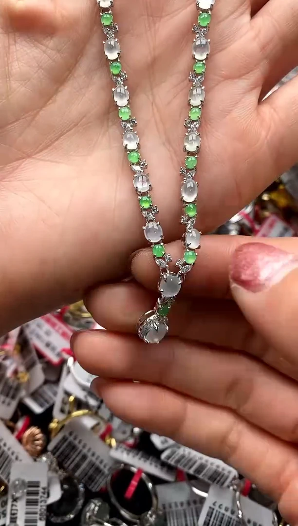 【闪购商品】翡翠戒指银S925镶嵌222222222     5