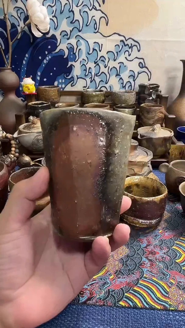 M*l美基日式备前烧茶具茶周边