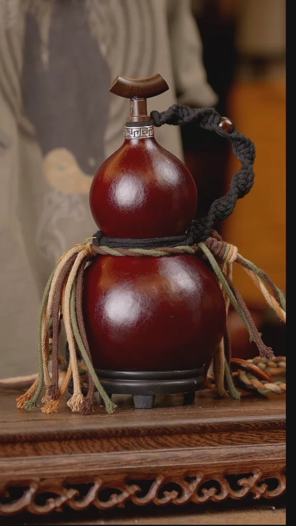 67号精品天然大漆酒葫芦一物一拍~